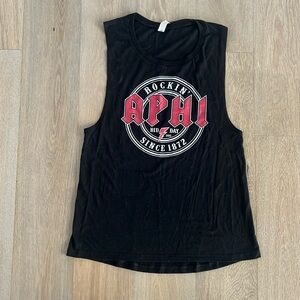 ROCKIN ALPHI PHI TANK TOP SIZE S